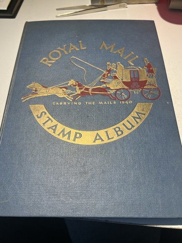 The royal mail stamp - mail, album