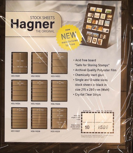 Stamp album stock pages - album,
