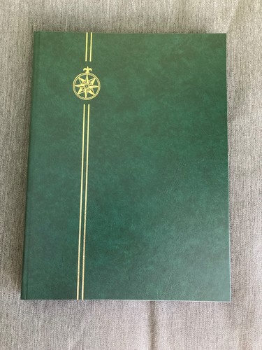Compass stockbook with - compass,