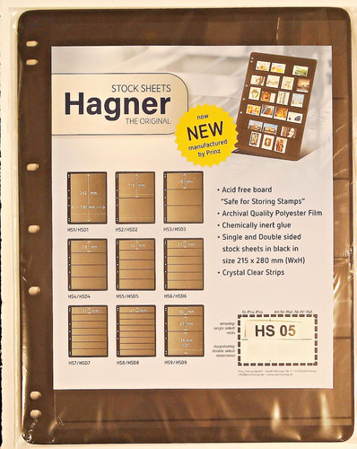 Stamp stock pages hagner 5 - pages,