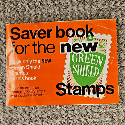 Green shield stamps full book - green,