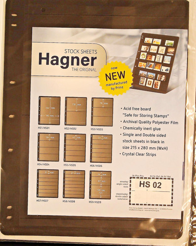 Stamp stock pages - ,