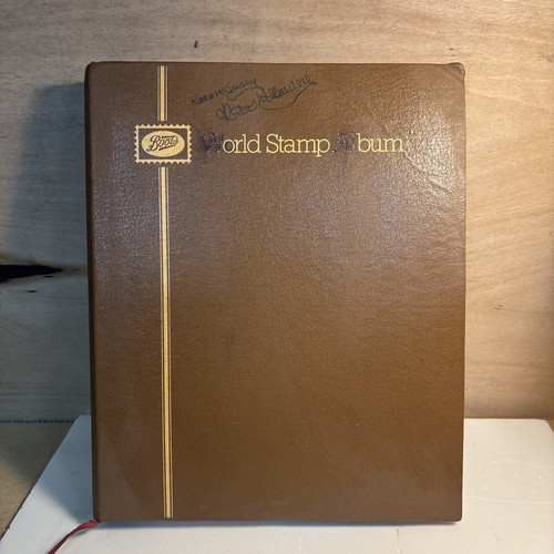 Boots world stamp - world,