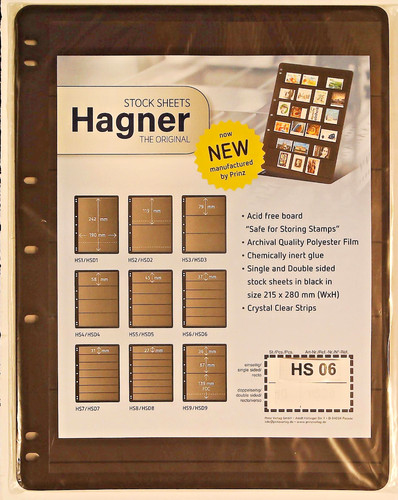 Stamp stock pages hagner - pages, 6
