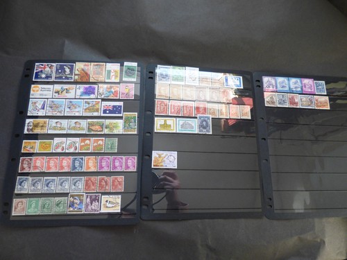 Pages with stamp - with, stock