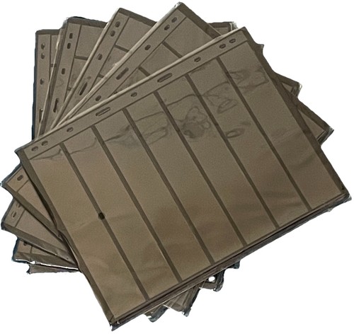10x stamp album stock - album, pages