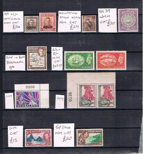 British commonwealth gb mint - british,