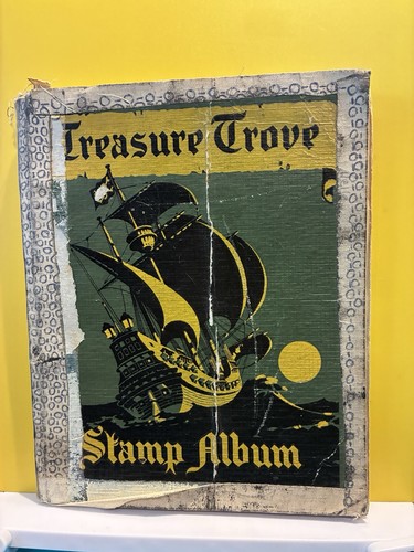 Vintage treasure trove stamp - treasure,