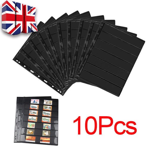 Stamp album stock pages double - album,