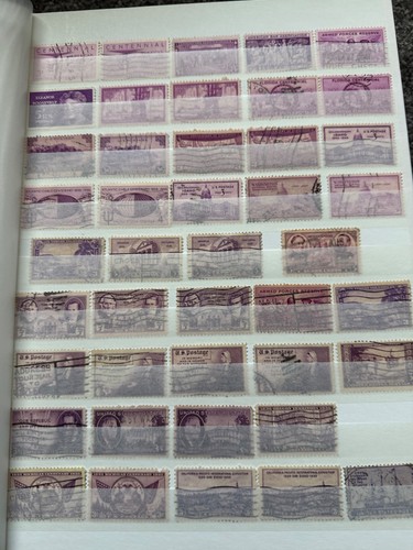 Usa stamp stock book - stamp,